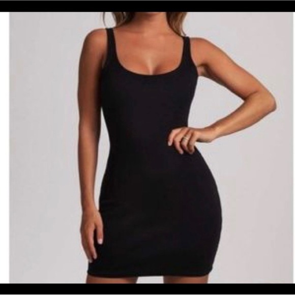 Meshki Dresses & Skirts - Meshki Black Bodycon Mini Dress